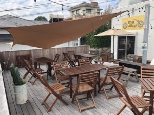 共用ウッドデッキ